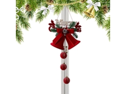 Enfeites De Sino Para Árvore De Natal Com Revestimento Aveludado Para Decoração Sazonal |