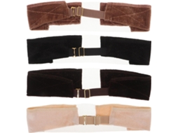 Conjunto De 4 Faixas De Cabelo Elásticas De Veludo Ajustáveis, Antiderrapantes E Confortáveis.