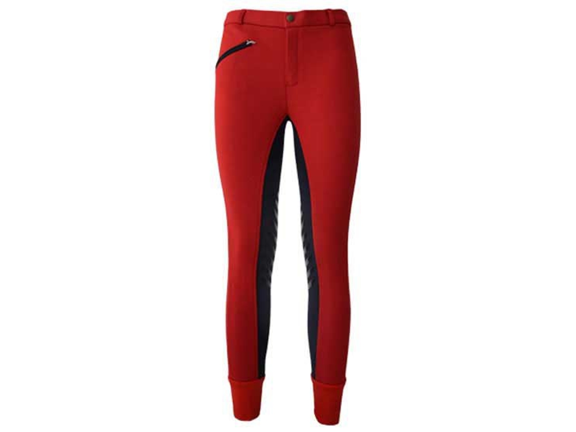 Calça Lyon Adhesion Vermelho 16 Yearshispano Hipica