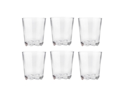 Conjunto de 6 Copos de Vidro 250Ml - Glacier STELTON