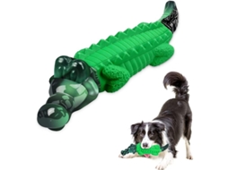 2026-brinquedos Para Cães Indestrutíveis De Borracha E Nylon Para Cães Médios E Grandes Mastigadores Agressivos Com Design De Crocodilo