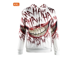 Suéter Com Capuz Unissex Tamanho 4xl Estilo Halloween