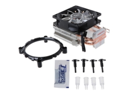 Dissipador De Calor Duplo Do Dissipador De Calor Do Ventilador Do Refrigerador Da Cpu Com Luz Rgb Para Intel Lga 1155 1156