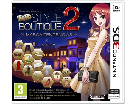 Jogo Nintendo 3DS New Style Boutique 2 — Idade Mínima Recomendada: 3