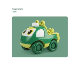 (verde) Carrinho De Brinquedo Infantil, Veículo Educativo De Engenharia Inercial, Adequado Para Crianças De 1 A 3 Anos.