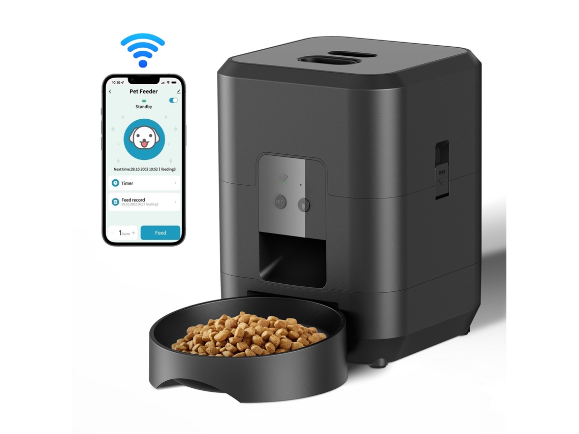 Alimentador Automático Inteligente para Animais de Estimação AQUAFORGE