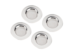 Conjunto De 4 Filtros De Aço Inoxidável Para Pia, Ralo De Banheiro, Portáteis
