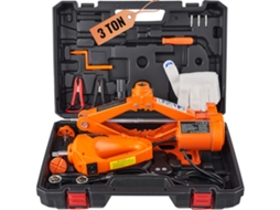 Kit de Macaco Tesoura Elétrico 3 T para Automóvel 12 V Carro Elevador com Cabo Alimentação 3,5 M Sedãs Suv Ou Qualquer Veículo