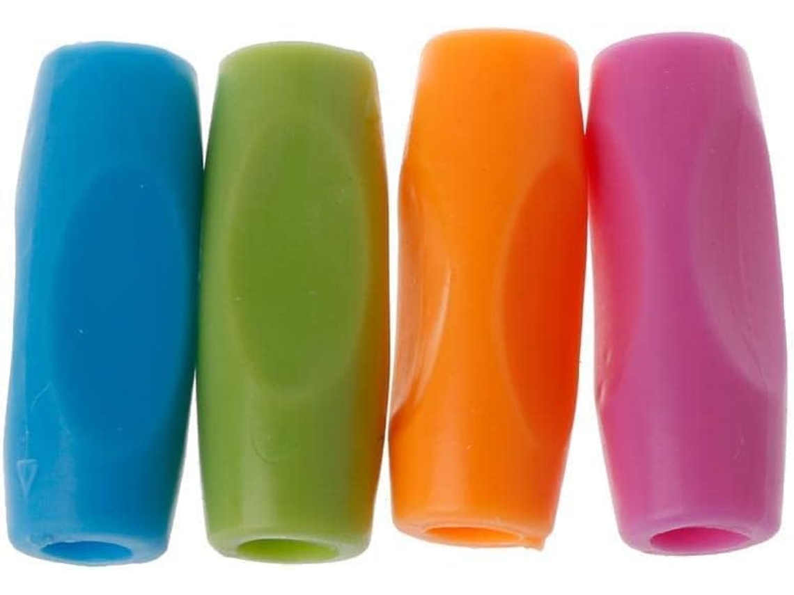 Conjunto Ganpub Com 4 Porta-lápis De Silicone Multicoloridos