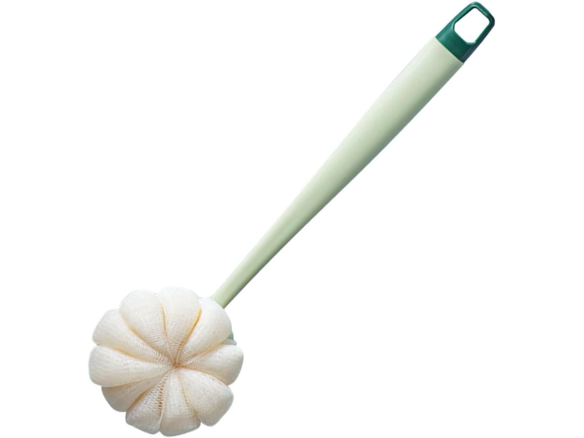 Escova De Banho Dupla Face Topbathy Com Cerdas Macias, Cabo Longo Em Abs, Esfoliação Confortável E Design Especial Para