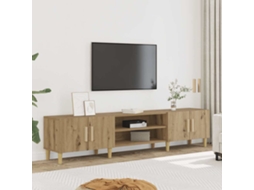Vidaxl Móvel de Tv 180x31,5x40 Cm Derivados Madeira Carvalho Artisiano