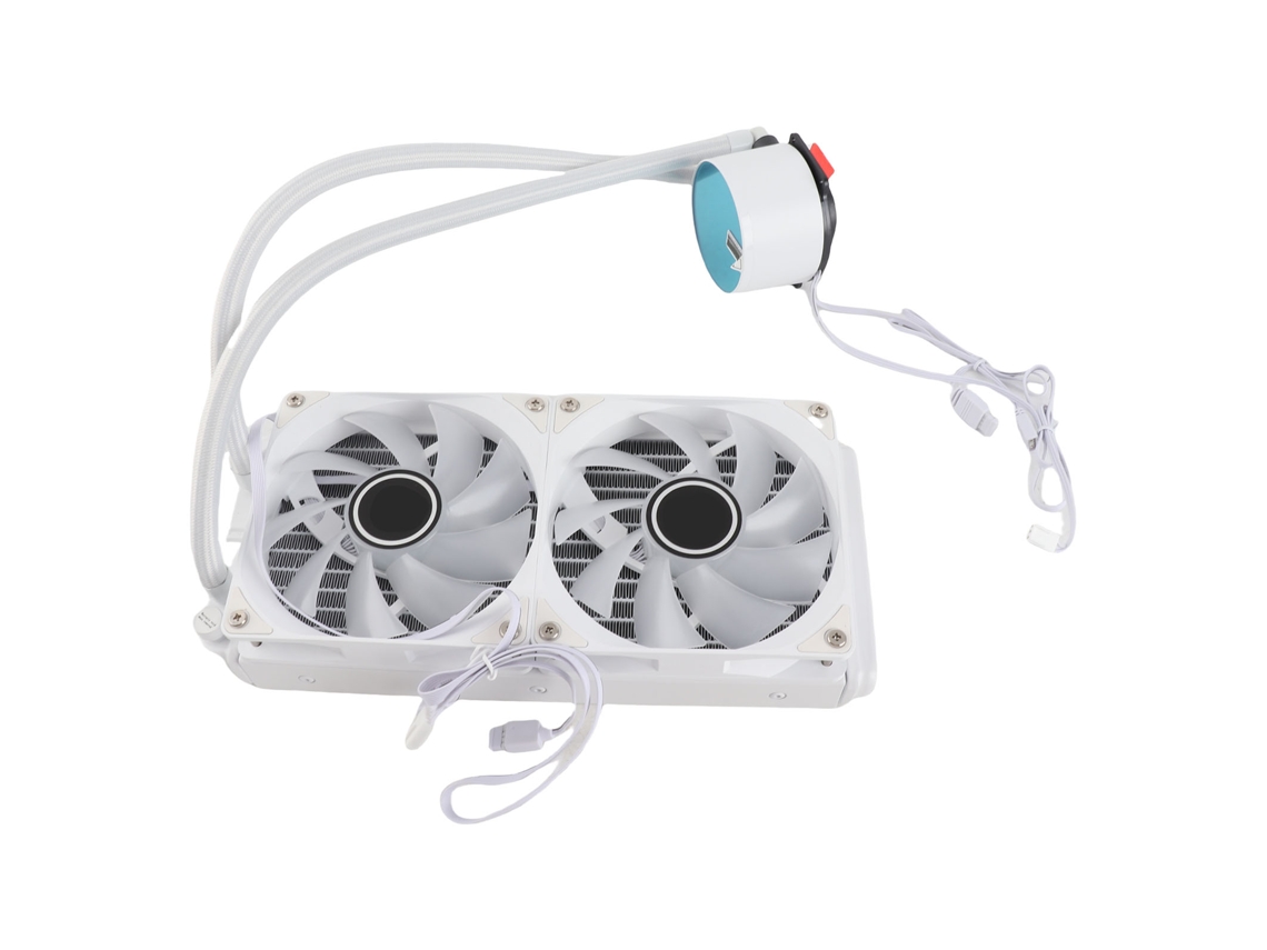 Resfriador De Cpu De 240mm Com Dois Ventiladores Pwm Argb De 120mm Para Lga2066 2011 V3 2011 115x 1700 Dc12v