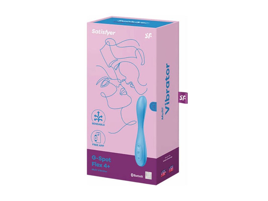 Satisfyer G Spot Flex 4 Multi Vibrador Azul