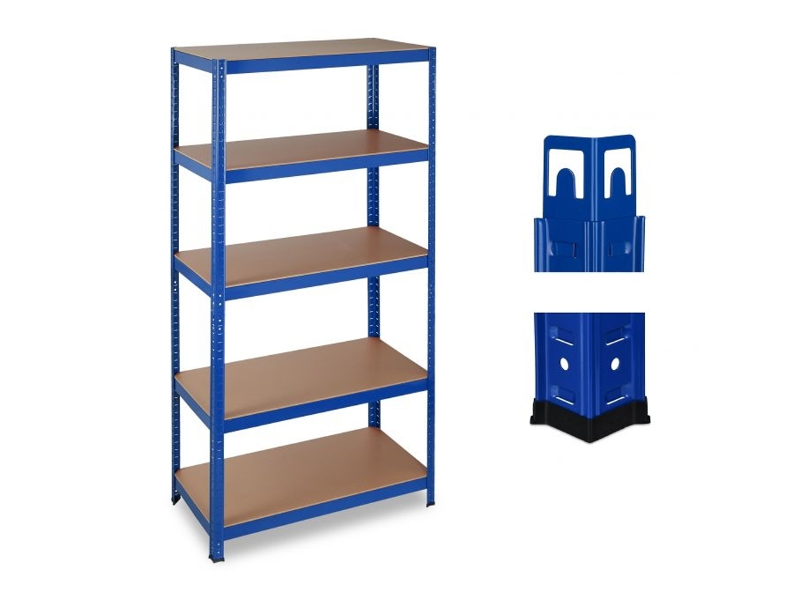 Prateleira de armazenamento azul B2X