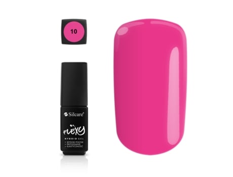 Flexy Verniz Híbrido Para Unhas 10, 4,5g Silcare