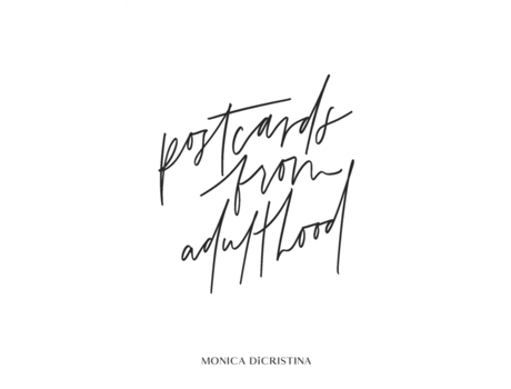 Livro Postcards From Adulthood Monica DiCristina (Inglês)