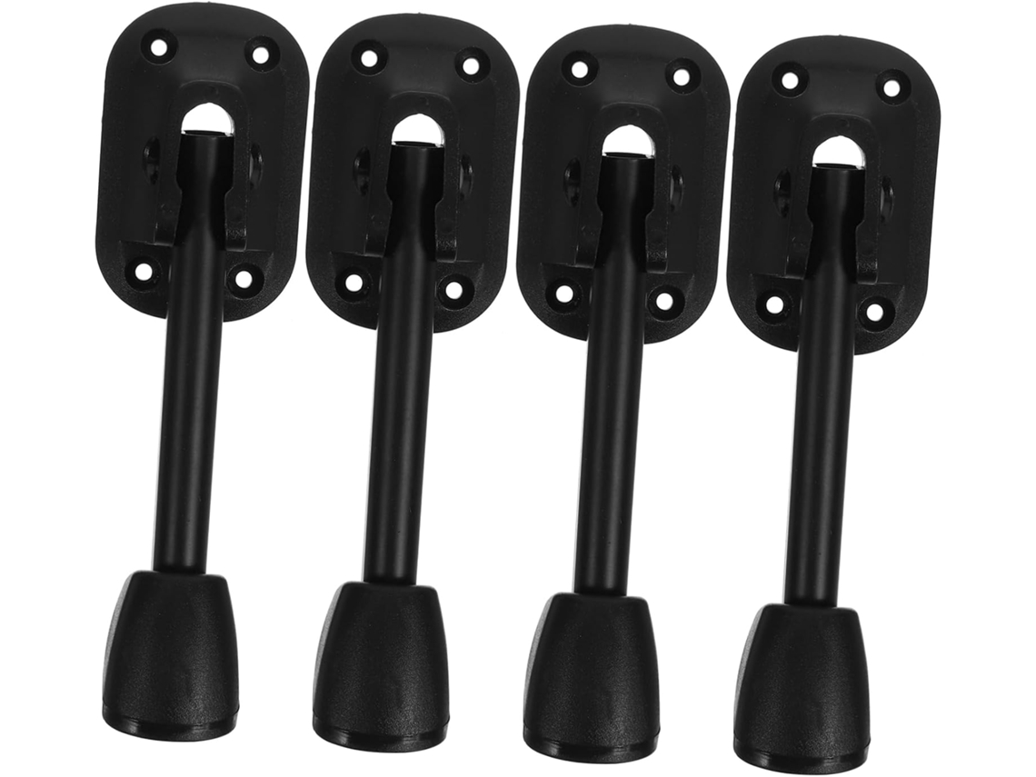 Gatuida Conjunto De 4 Pés Mesa Dobráveis Ferro Reforçado Para Centro, Banco, Mesa De Jantar Ou Mini Com Design Dobrável