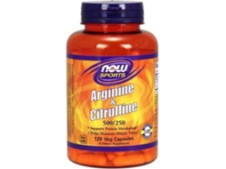 Suplemento Alimentar NOW Arginina E Citrulina (120 cápsulas vegetais)
