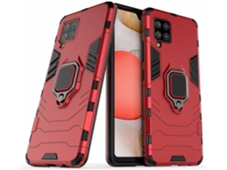 Capa Samsung Galaxy A42 HFS-HOUSE Kickstand Vermelho