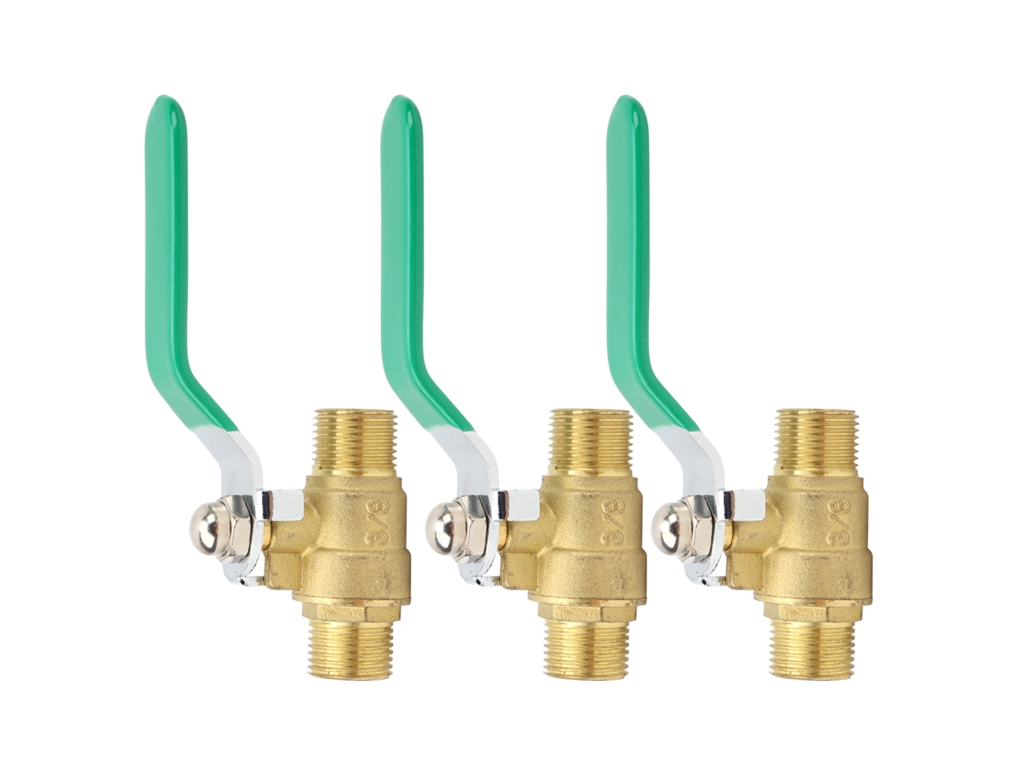 Válvula De Esfera Para Canhão De Água Laxiscreed Com Rosetas Externas E Função De Válvula De Drenagem
