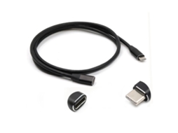 Cabo Usb Tipo C Macho Para Fêmea Reversível Transferência E