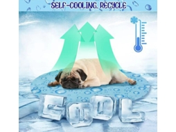 Tapete Refrescante, com Gel, para Cães e Gatos, Autorefrescante AQUAFORGE