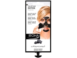 Máscara de Rosto IROHA NATURE Detox Charcoal Black Peel-Off Mask