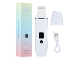 (modelo 1) Aparelho Ultrassônico Para Limpeza Facial Doméstica Com Raspador, Removedor De Cistos E Limpador De Poros.