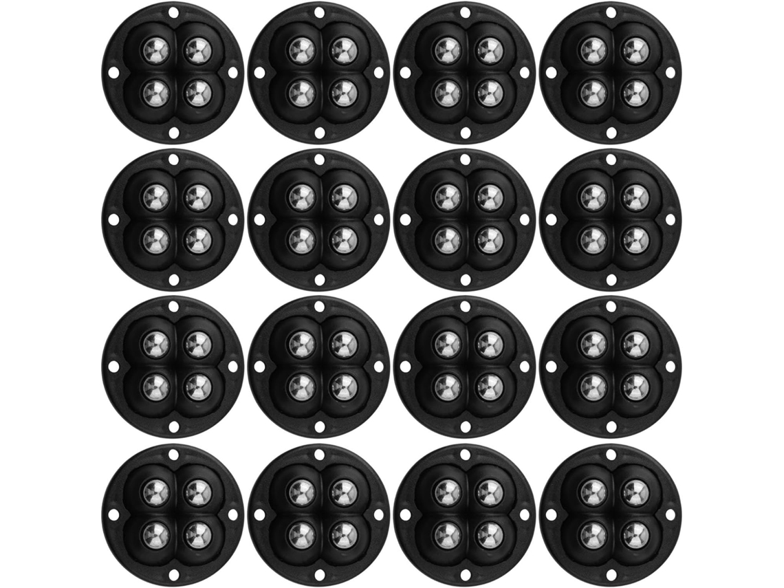 Conjunto De 16 Rodízios Giratórios - Para Uso Prático E Funcional
