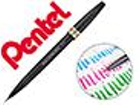 Caneta Pincel Pentel Artist Ocre