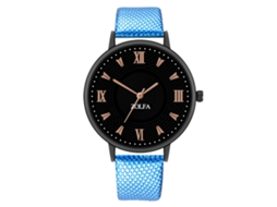 Relojes De Pareja Para Hombre Y Mujer De Cuero Moda Pulsera Azul