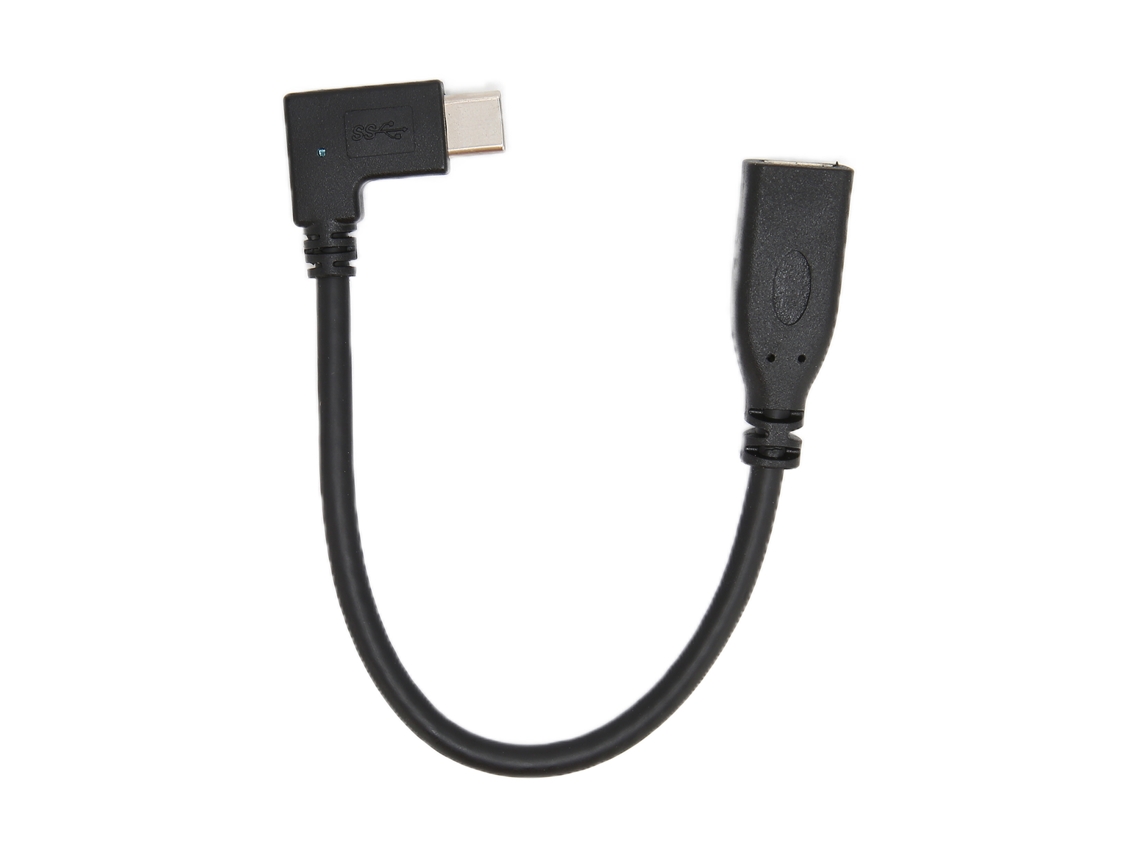 Cabo De Extensão Usb 3.1 Tipo C Macho Para Fêmea 20cm Transmissão Rápida E Carregamento