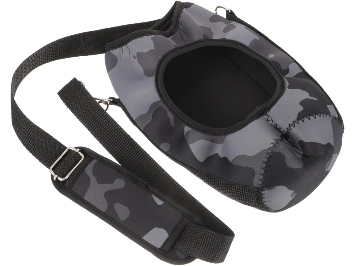 Bolsa Portátil Para Garrafa De Água Com Alça Transversal E Proteção Térmica.