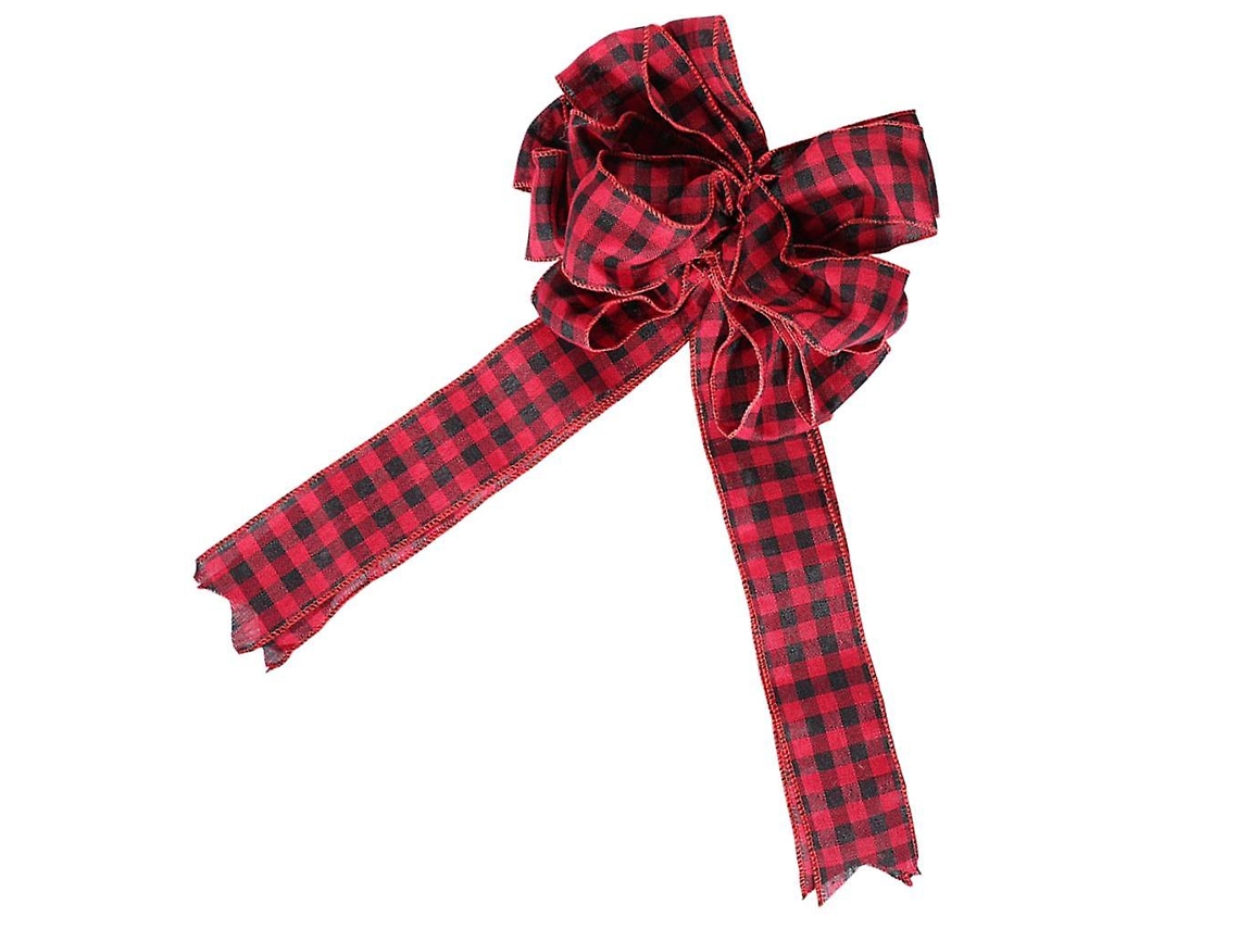 Enfeites Pendurados Para Topo De Árvore De Natal Com Laços De Natal Olysi Shop