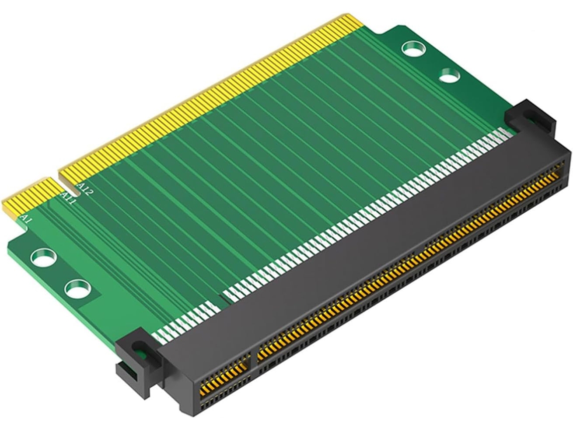 Adaptadores Extensores Reversos Pcie 4.0 16x Com Proteção E Extensão