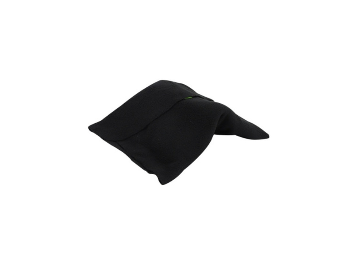 Almofada De Viagem, Cor Preto, Apoio Para Pescoço E Cabeça Em Avião, Carro, Comboio Ou Escritório