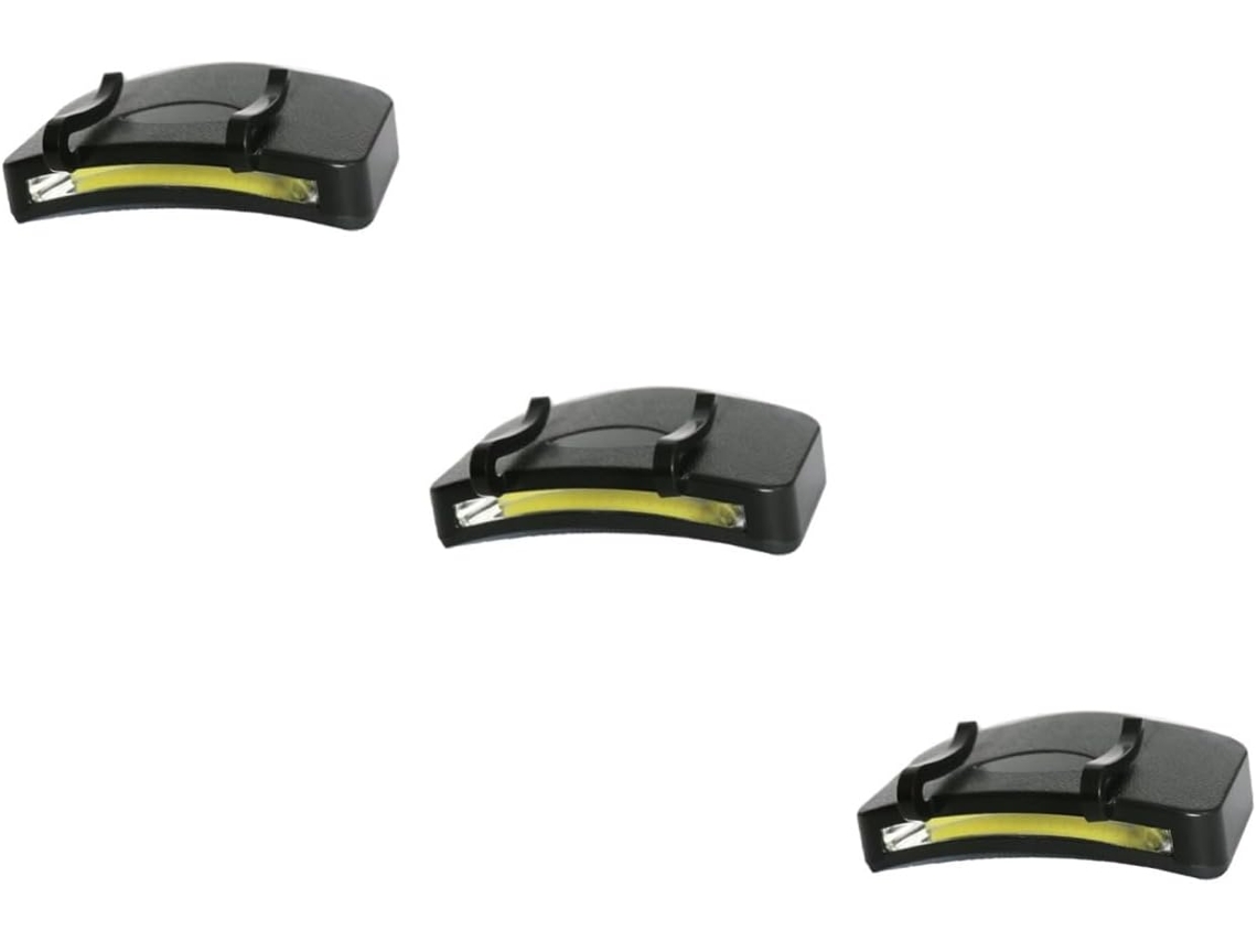 Conjunto De 3 Mini Lanternas Portáteis Cob À Prova D'água Para Camping E Trilhas.