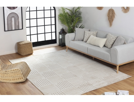 Tapete Relevo Exterior e Interior Terraço Varanda Cozinha 160X213 Cm Beige SURYA