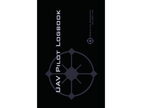 Livro UAV Pilot Logbook de Michael L Rampey (Inglês - Capa Dura)