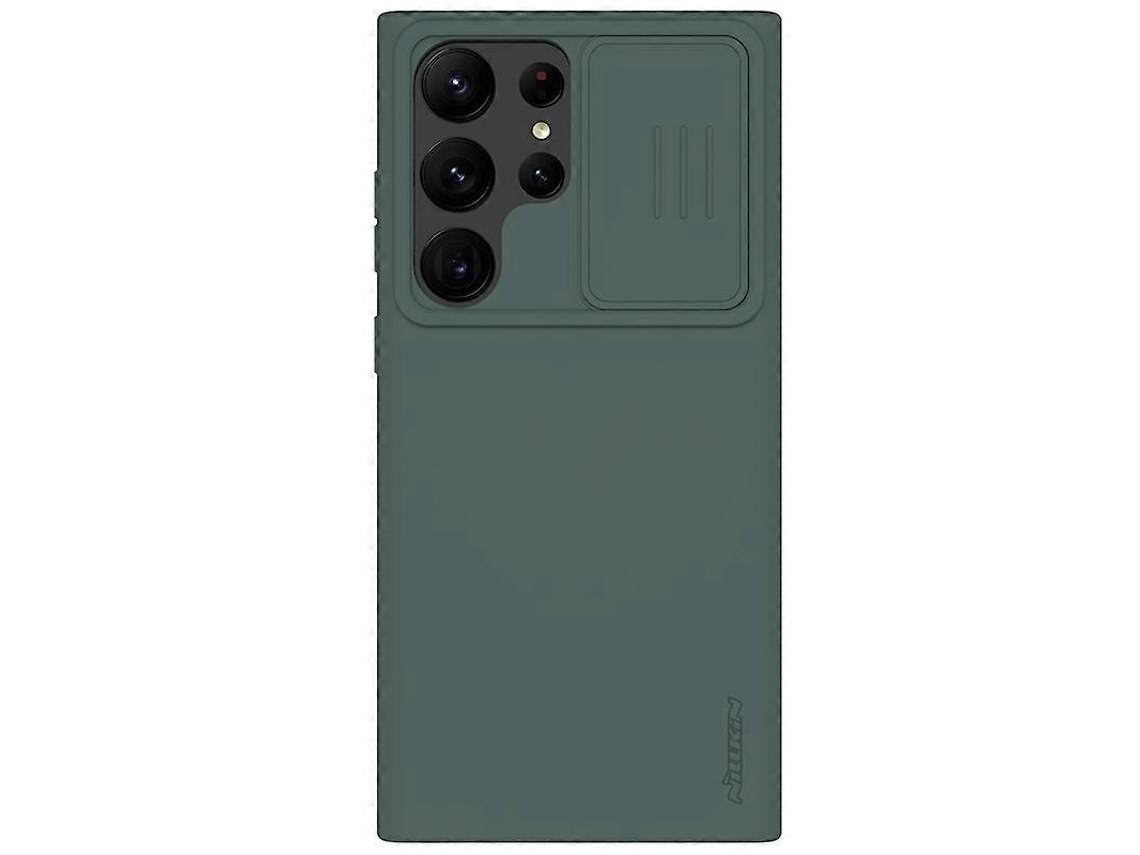 Capa Para Celular Nillkin Camshield Em Silicone Líquido + Policarbonato Para Samsung Galaxy S23 Ultra 5g