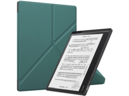 Capa Para Kobo Elipsa 2e 10.3 Polegada Verde Escuro