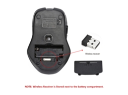 Mouse Óptico LAXISCREED 2400dpi 6 Botões