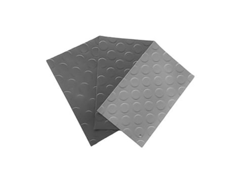 Pavimento pvc gris circulos 1.5 mt r 25 mt