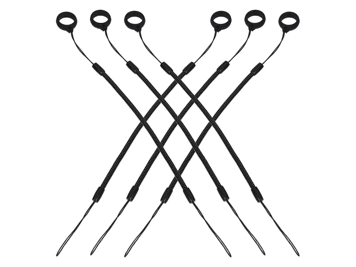 Conjunto De 6 Cordões Anti-perda Para Canetas Com Clipe Retrátil, Ideais Para Professores, Médicos E Trabalhadores Da Construção Civil. Feitos Em