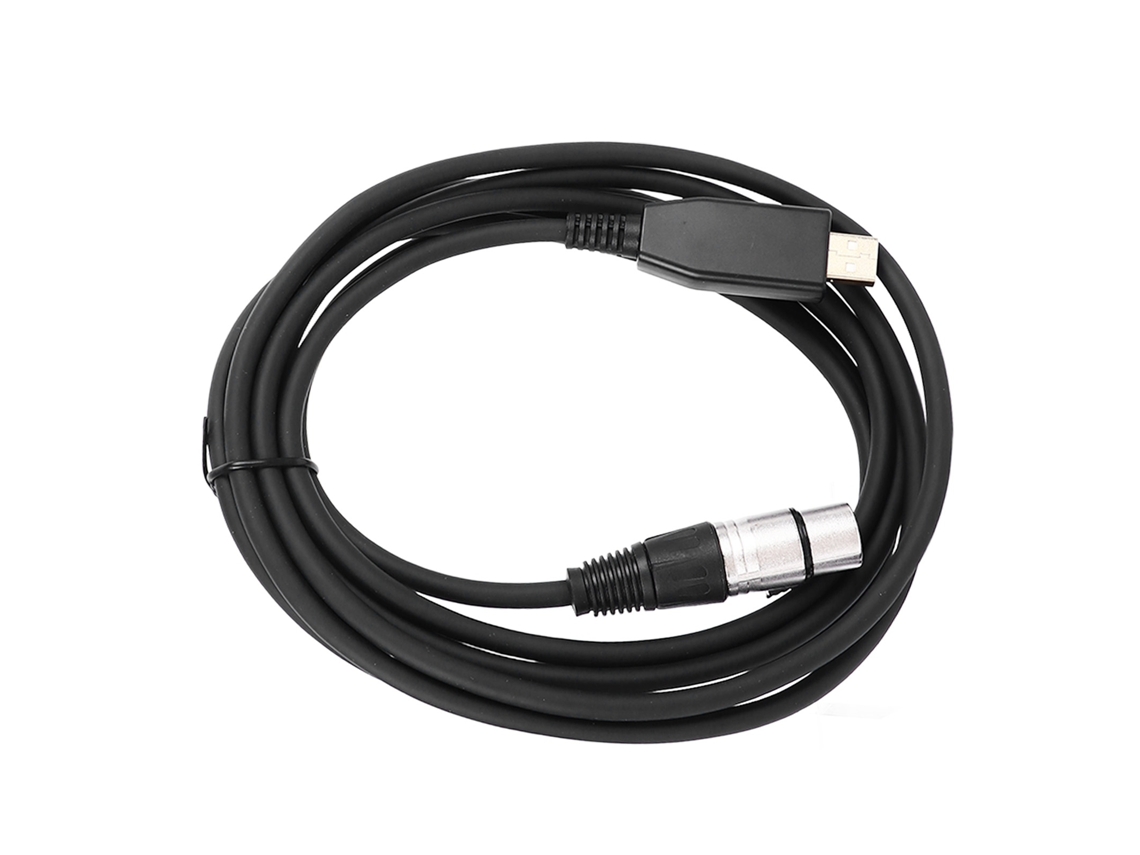 Cabo Lurelia XLR Fêmea 3 M, Blindado, para Microfones, PC e Computador