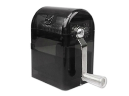 Moedor Elétrico De Tabaco Com Lâminas Rápidas E Afiadas, Leve E Portátil, Material Acrílico Durável Para Fumo Suave Preto
