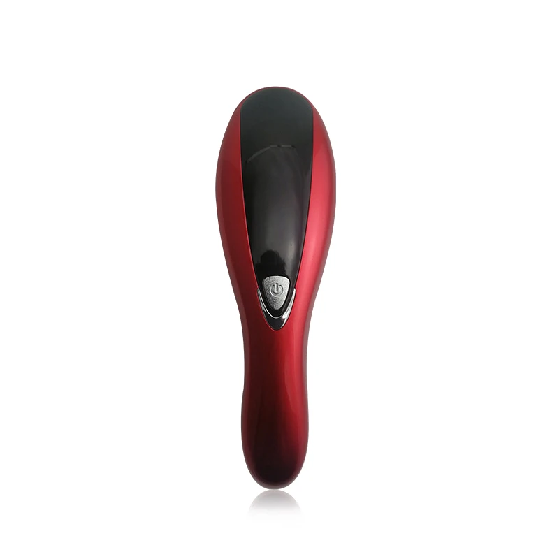 (30 Ml - Vermelho) Escova De Massagem Elétrica De Alta Qualidade Com Laser Para Estimular O Crescimento Capilar