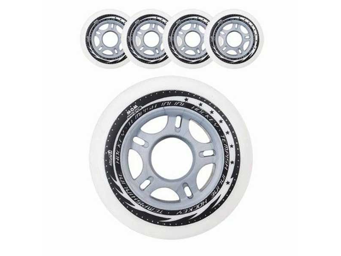 Rodas de Patins Woow For Inline Hockey Prateado 72 Mm 78Atempish