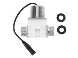 Válvula Solenóide Pulsada Elétrica Controle Água G1/2 Dc Plástico Aço Inoxidável