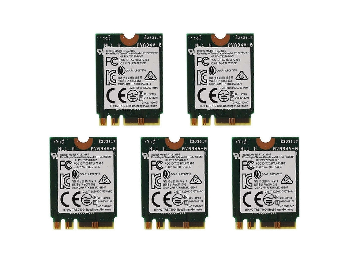Lurelia Placa Wi-fi M.2 Ngff Rtl8723be 300 Mbps Bluetooth 4.0 4g Lte 5x